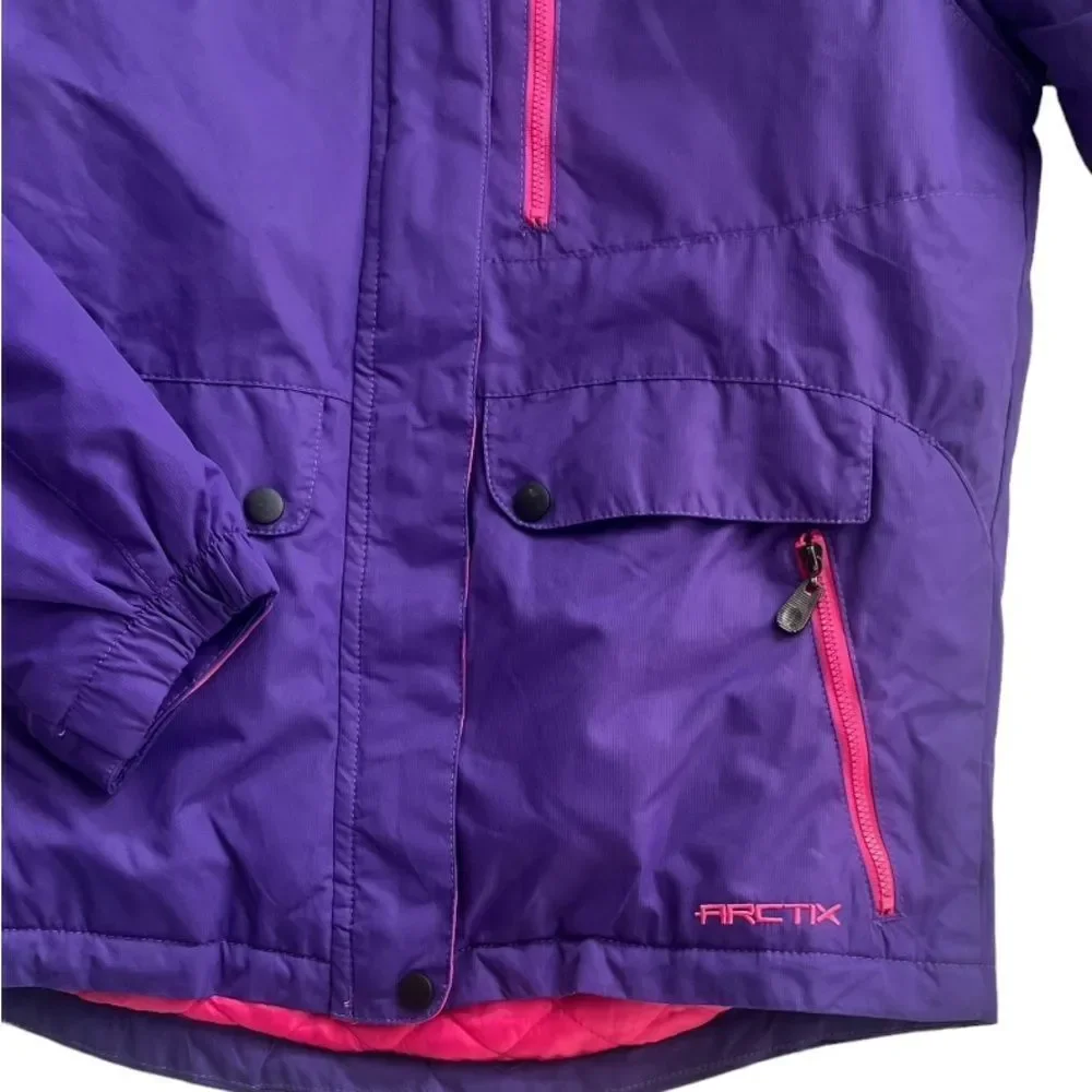 NWT ARCTIX Kids Jackalope Insulated Outdoor Purple Pink Winter Jacket size XL
